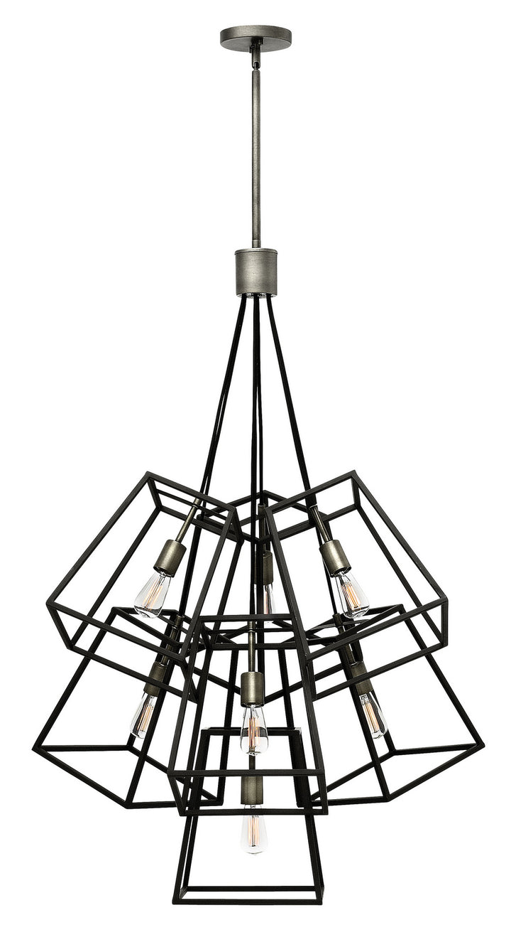 Hinkley Fulton 3357DZ Pendant Light - Aged Zinc