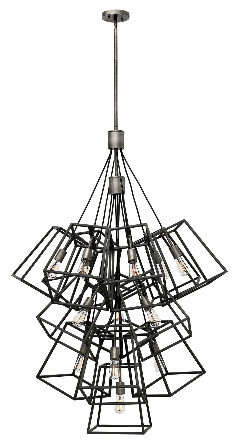 Hinkley Fulton 3358DZ Pendant Light - Aged Zinc