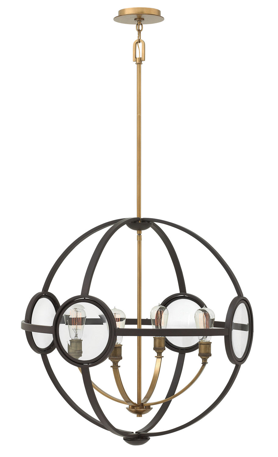 Hinkley Fulham 3924KZ Chandelier Light - Buckeye Bronze