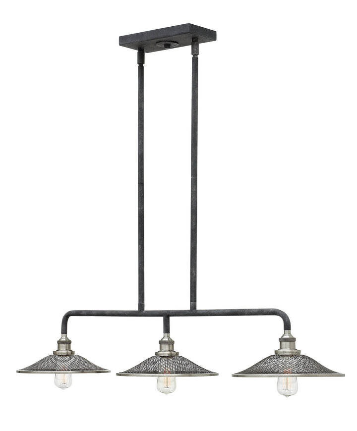 Hinkley Rigby 4364DZ Pendant Light - Aged Zinc