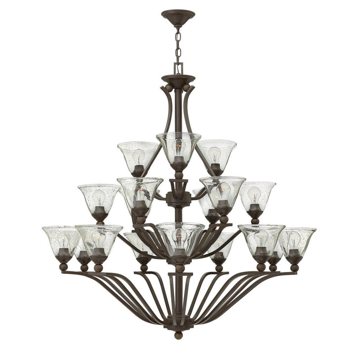 Hinkley Bolla 4659OB-CL Chandelier Light - Olde Bronze With Clear Seedy Glass