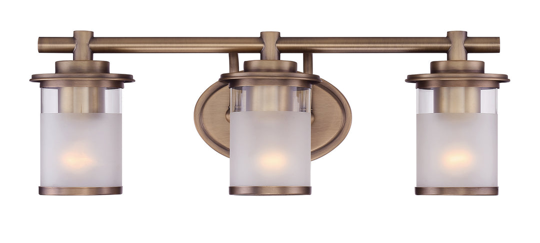 Designers Fountain Essence 6693-OSB Bath Vanity Light 24 in. wide - Old Satin Brass