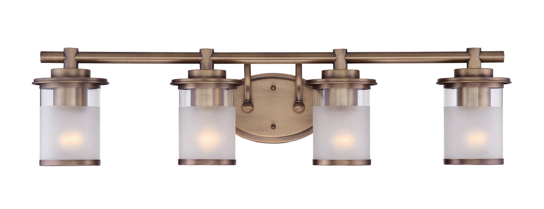 Designers Fountain Essence 6694-OSB Bath Vanity Light 33 in. wide - Old Satin Brass
