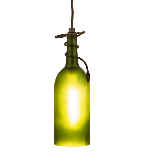 Meyda Tiffany Tuscan Vineyard 71191 Pendant Light - Green Sandblasted