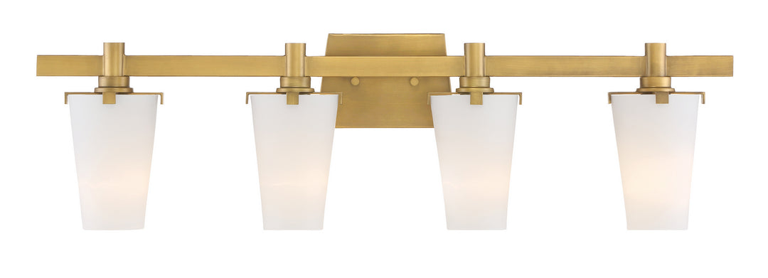 Designers Fountain Hyde Park 87904-VTG Bath Vanity Light 32 in. wide - Vintage Gold