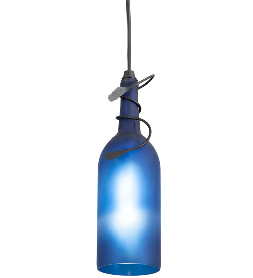 Meyda Tiffany Tuscan Vineyard 71193 Pendant Light - Blue Sandblasted