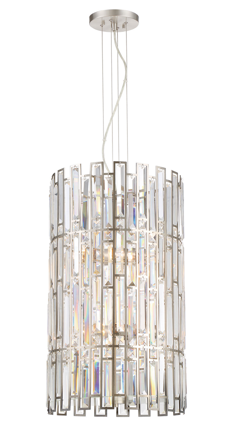 Designers Fountain West 65th 88256-SP Pendant Light - Satin Platinum