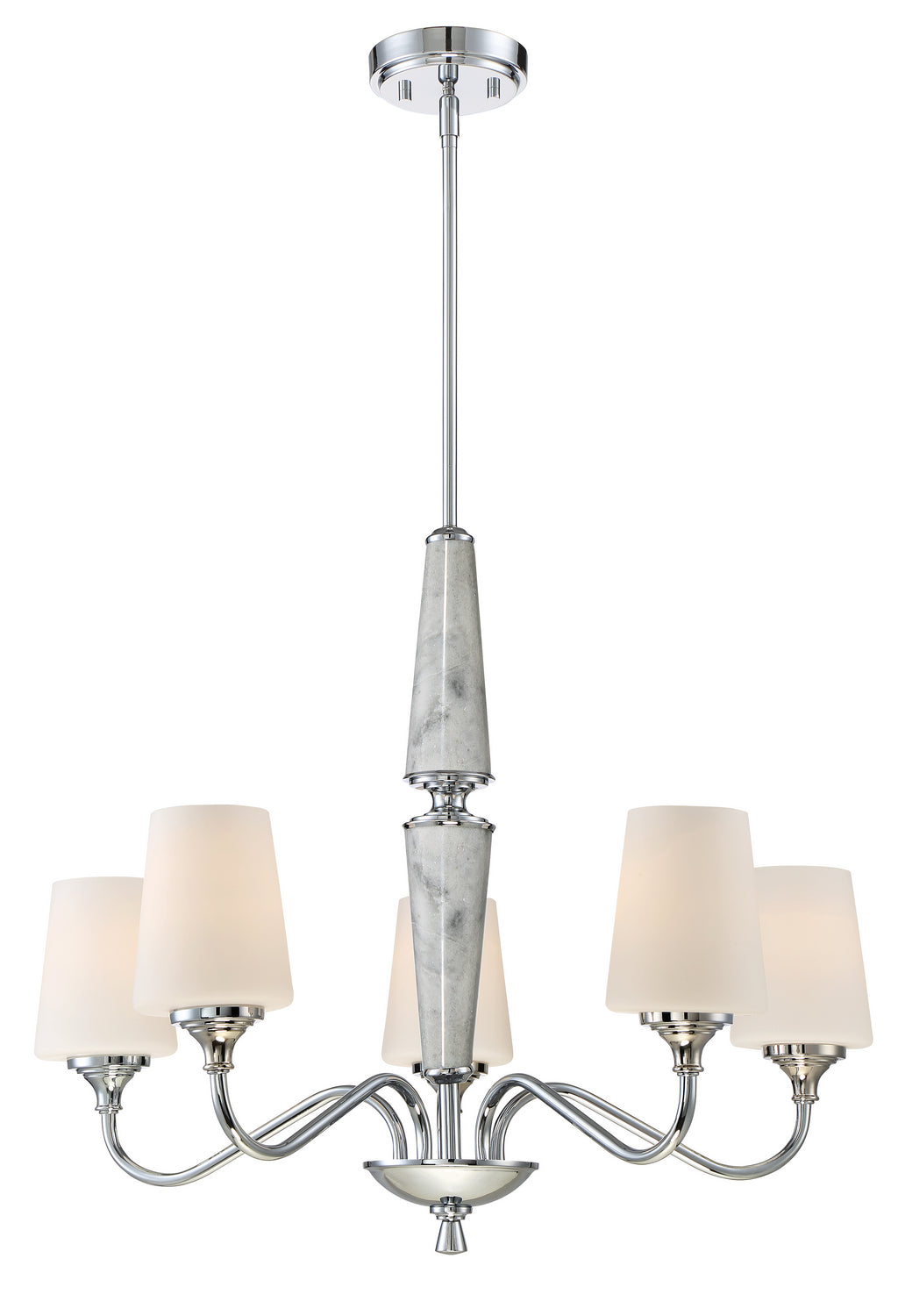 Designers Fountain Lusso 88785-CH Chandelier Light - Chrome