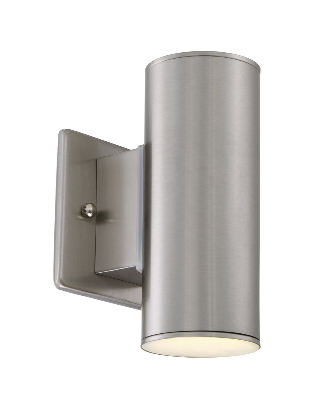 Designers Fountain LED33001C-SP Barrow Led Wall Lantern Outdoor Pewter, Nickel, Silver