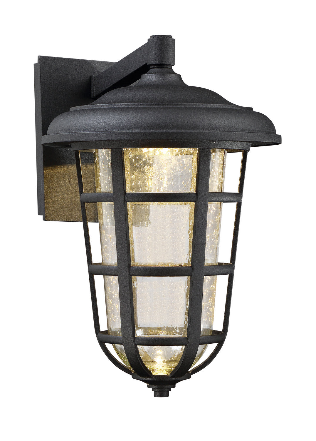 Designers Fountain LED33921-BK Triton Led Wall Lantern Outdoor Black