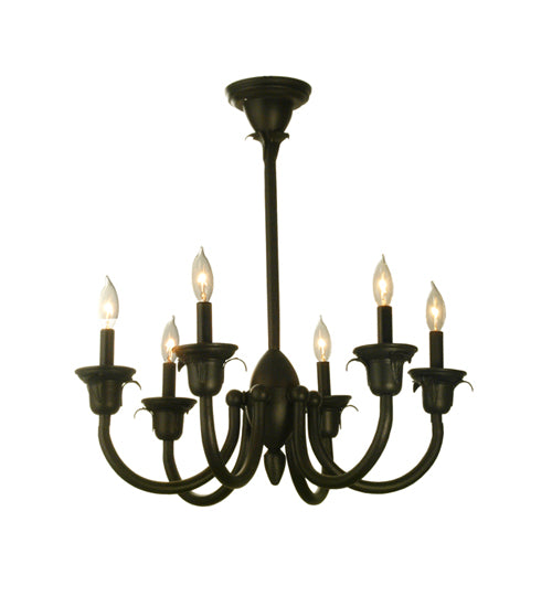 Meyda Tiffany Rhythm 71232 Chandelier Light - Dark Roast