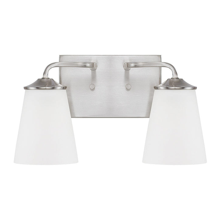 Capital Braylon 114121BN-331 Bath Vanity Light 14 in. wide - Brushed Nickel
