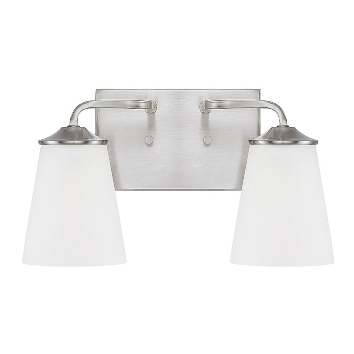 Capital Braylon 114121BN-331 Bath Vanity Light 14 in. wide - Brushed Nickel