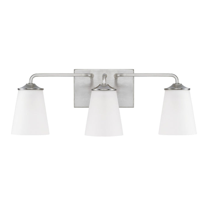 Capital Braylon 114131BN-331 Bath Vanity Light 23 in. wide - Brushed Nickel