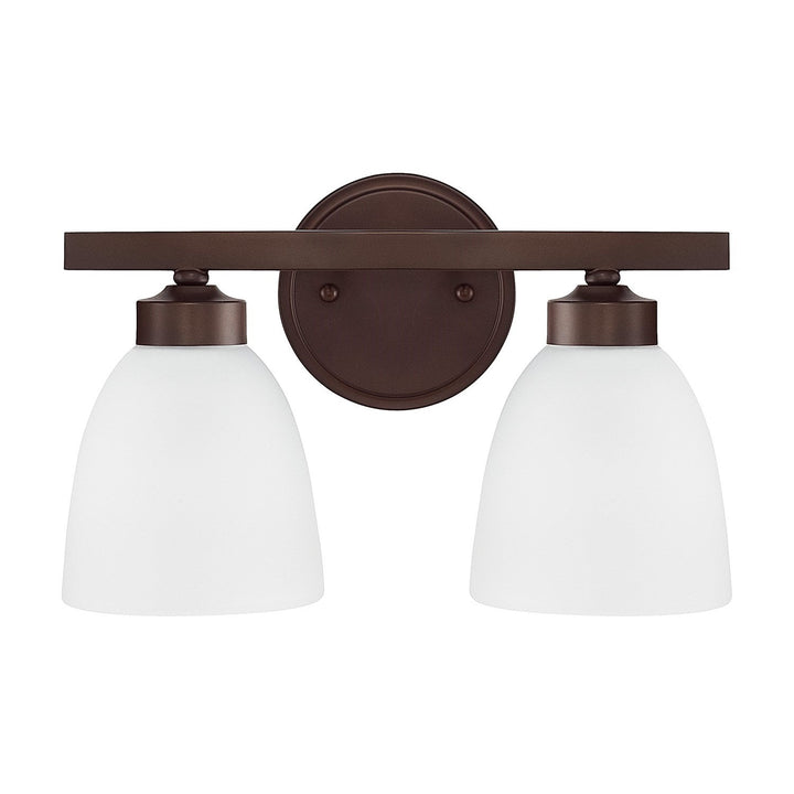 Capital Jameson 114321BZ-333 Bath Vanity Light 13 in. wide - Bronze