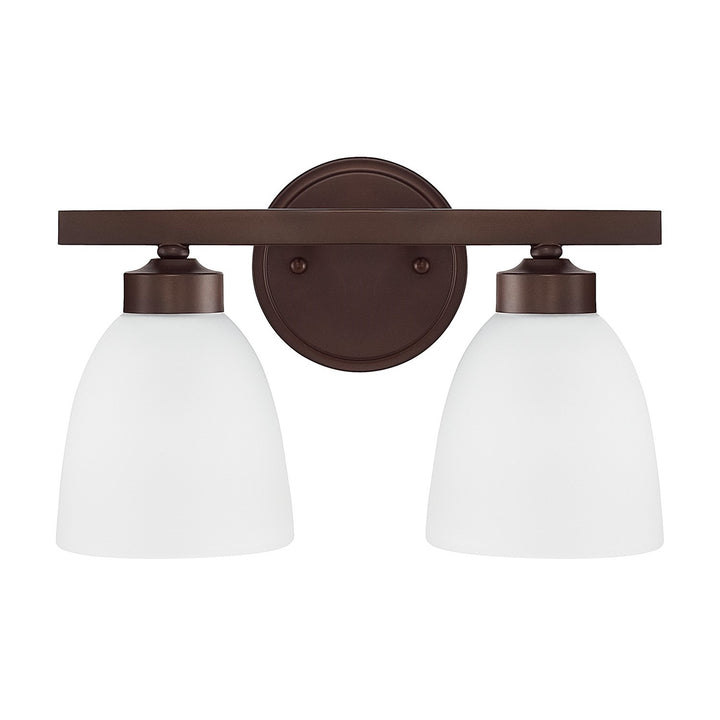 Capital Jameson 114321BZ-333 Bath Vanity Light 13 in. wide - Bronze