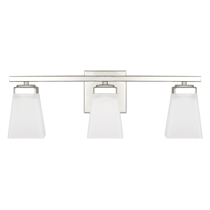 Capital Baxley 114431PN-334 Bath Vanity Light 22 in. wide - Polished Nickel