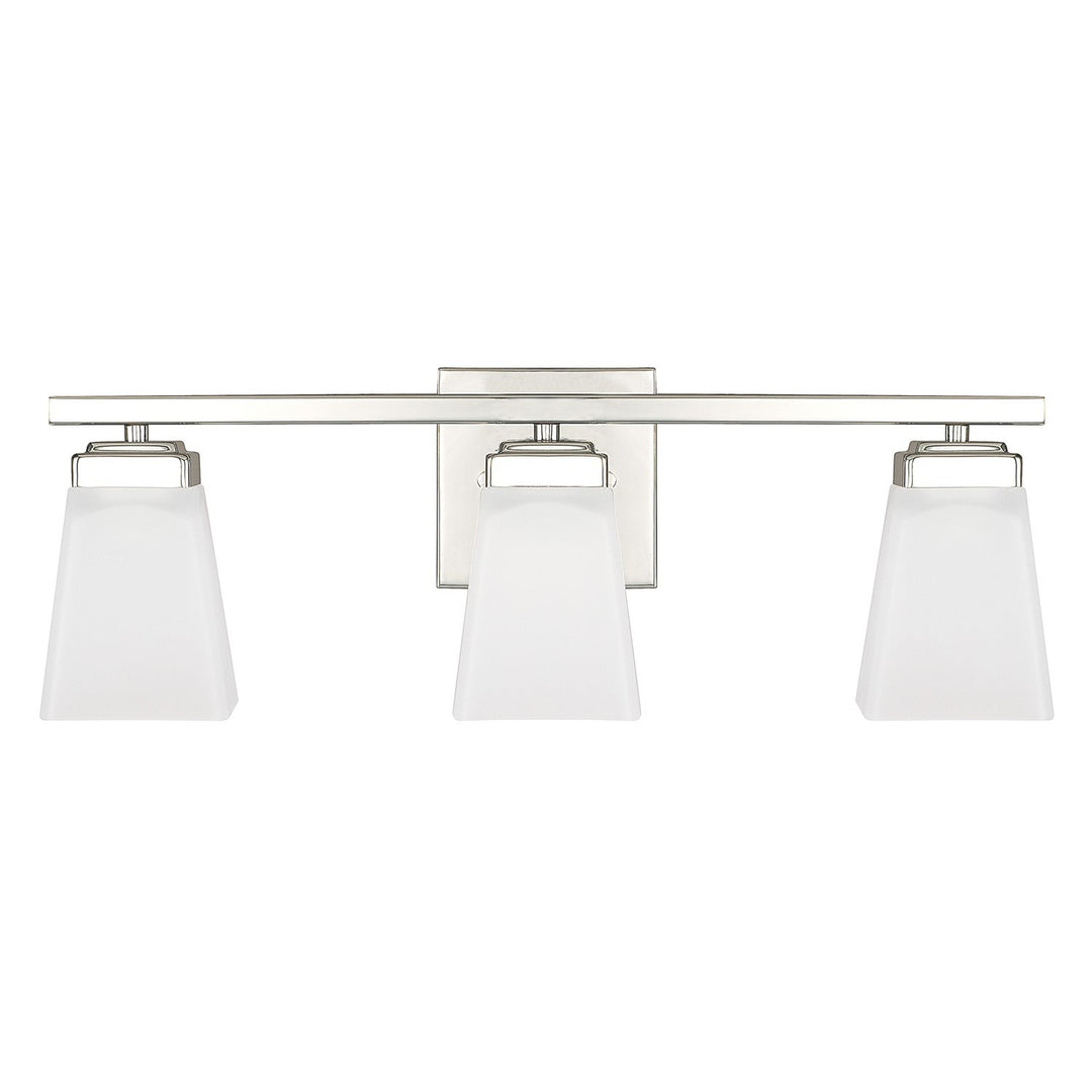 Capital Baxley 114431PN-334 Bath Vanity Light 22 in. wide - Polished Nickel