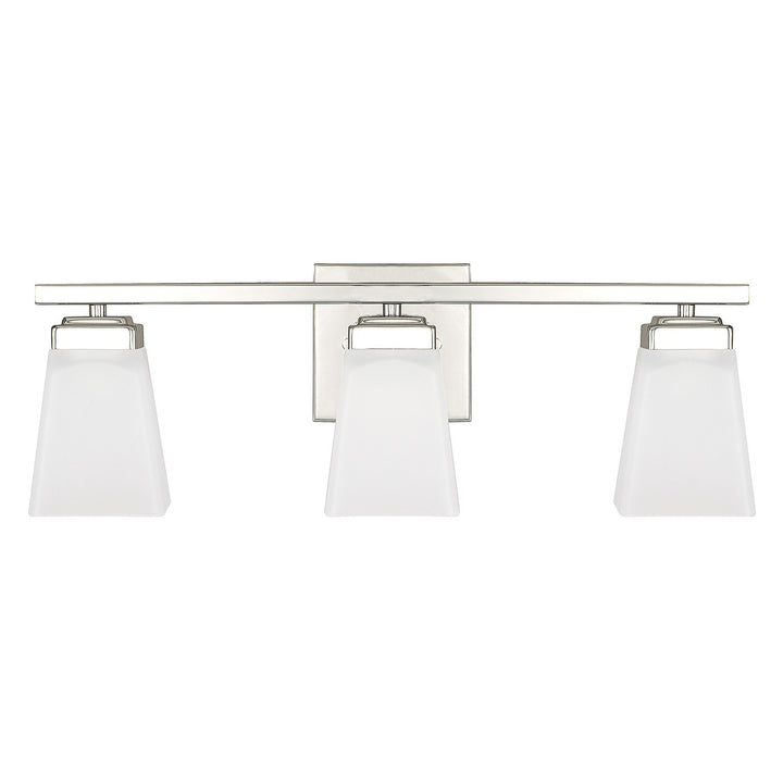 Capital Baxley 114431PN-334 Bath Vanity Light 22 in. wide - Polished Nickel