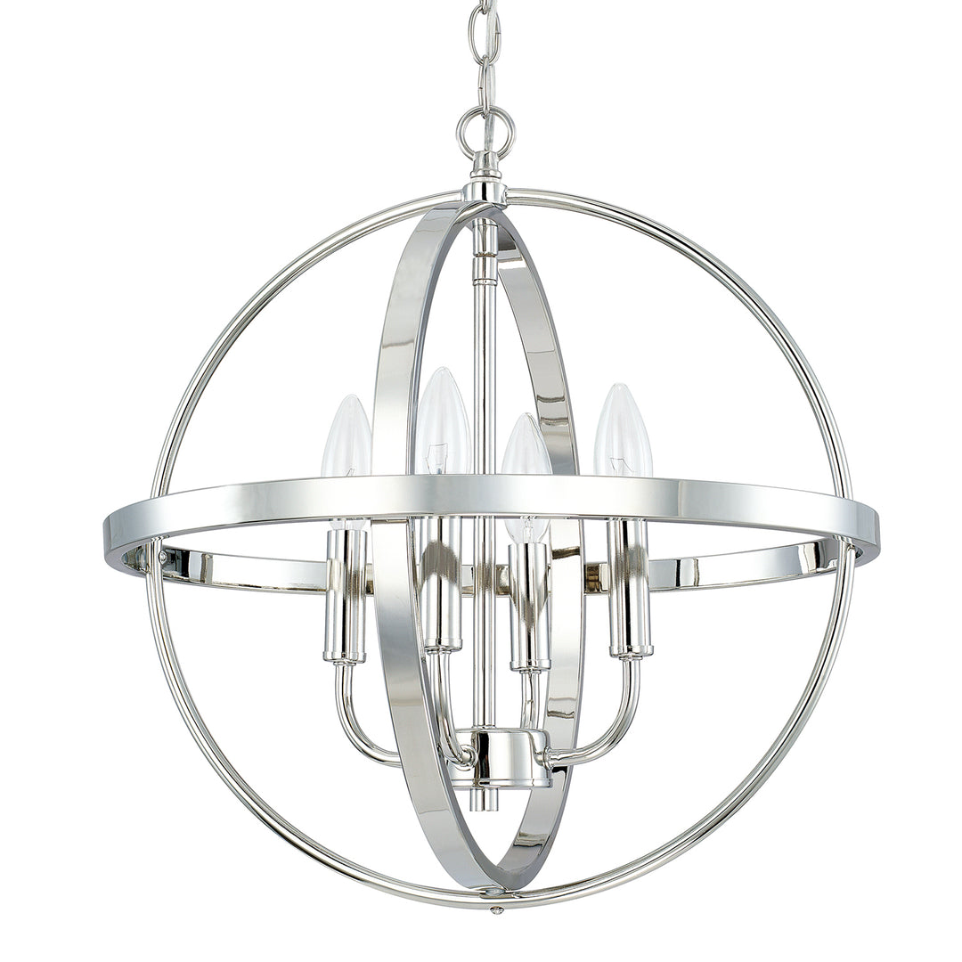 Capital Hartwell 317541PN Chandelier Light - Polished Nickel