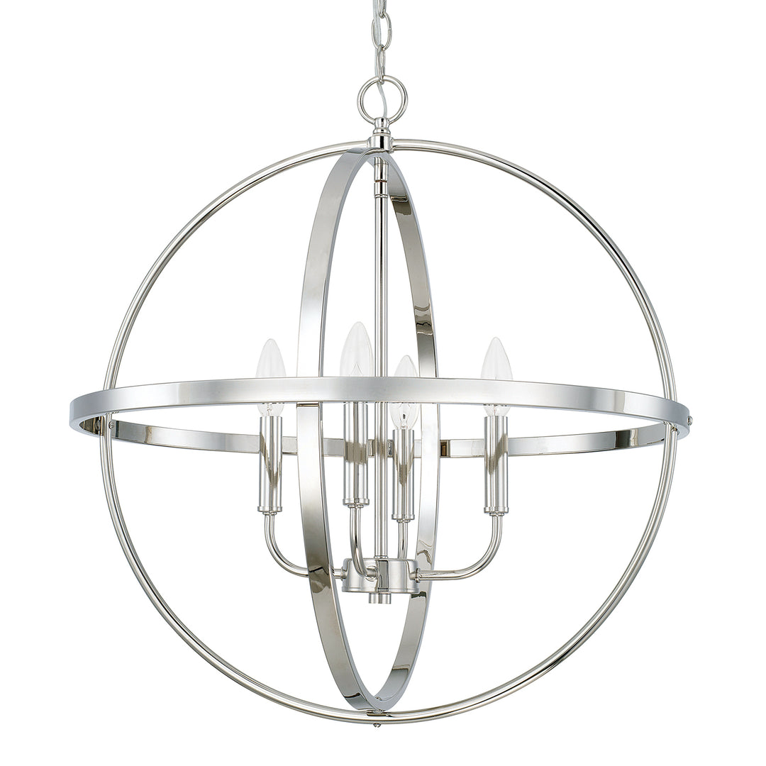 Capital Hartwell 317542PN Chandelier Light - Polished Nickel