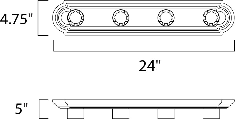 Maxim Lighting 7124SN  Essentials - 712X Utility Light Satin Nickel