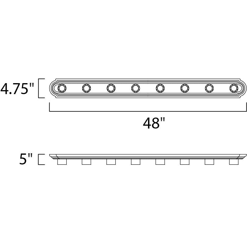 Maxim Lighting 7128SN  Essentials - 712X Utility Light Satin Nickel