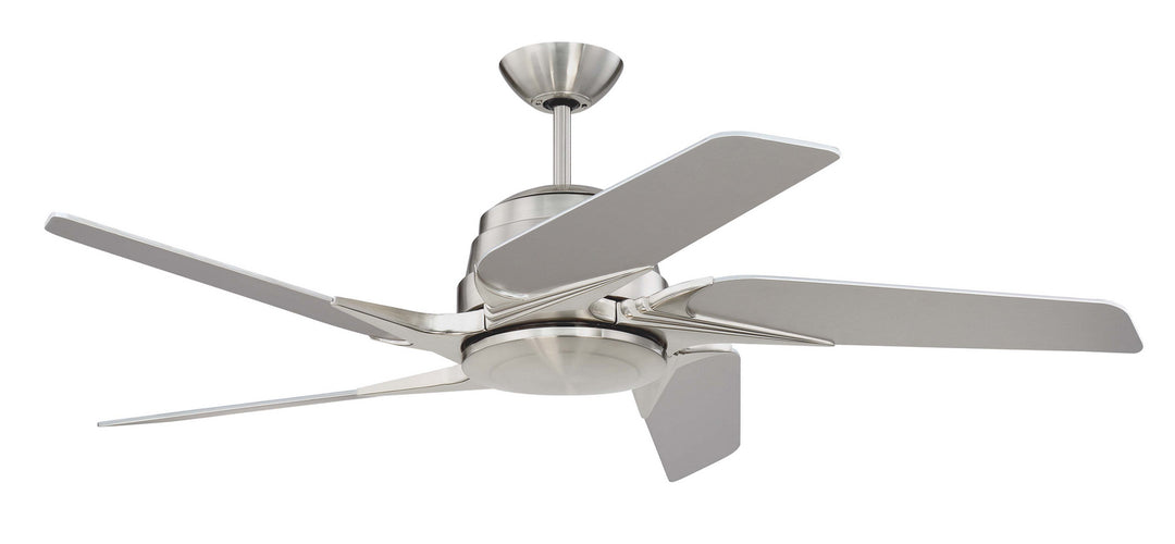 Craftmade Solo Encore SOE54BNK5 Ceiling Fan 54 - Brushed Polished Nickel, Brushed Nickel/Brushed Nickel/