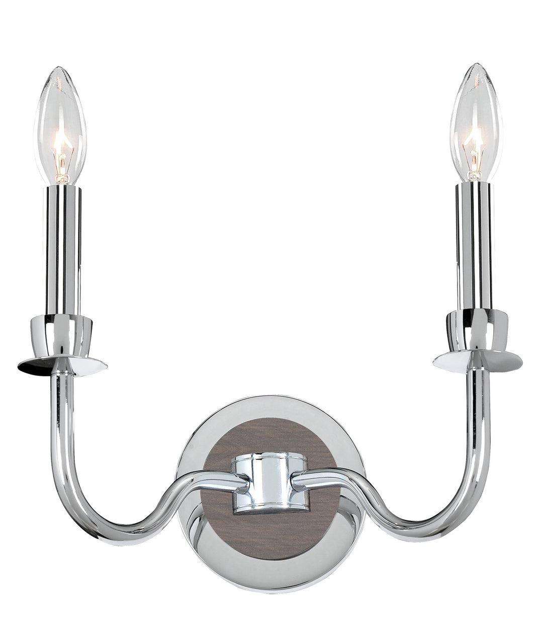 Kalco Sharlow 300422CH Wall Sconce Light - Chrome