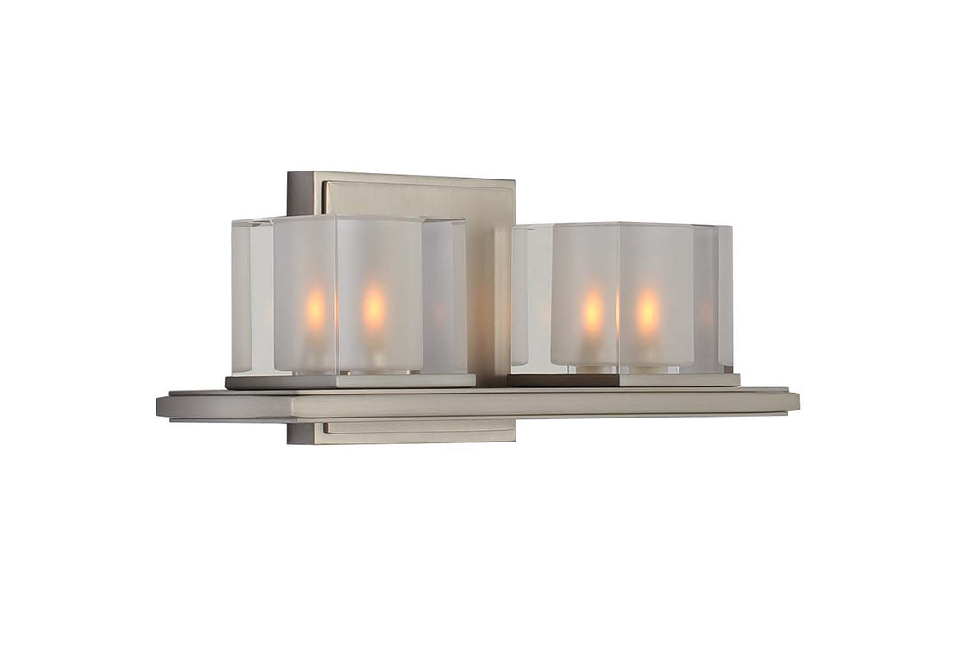 Kalco Naples 306432SN Bath Vanity Light 13 in. wide - Satin Nickel