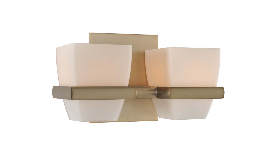 Kalco Malibu 311632BRB Bath Vanity Light 10 in. wide - Brushed Bronze