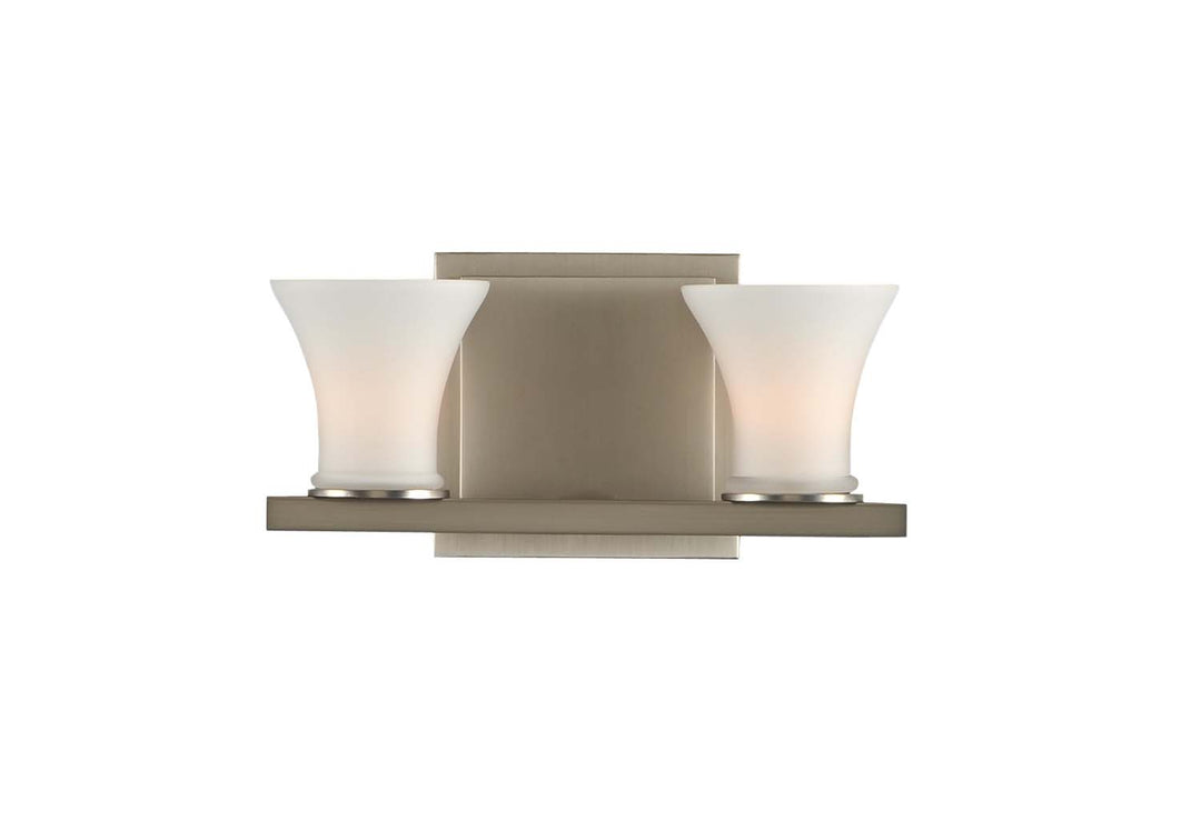 Kalco Morro Bay 312032SN Bath Vanity Light 9 in. wide - Satin Nickel