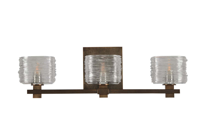 Kalco Clearwater 312133VBZ Bath Vanity Light 21 in. wide - Vintage Bronze