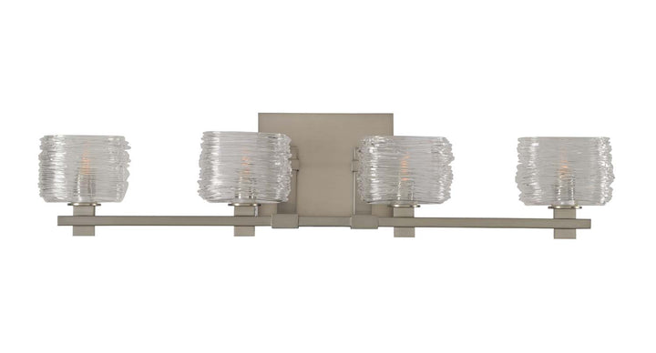 Kalco Clearwater 312134SN Bath Vanity Light 29 in. wide - Satin Nickel