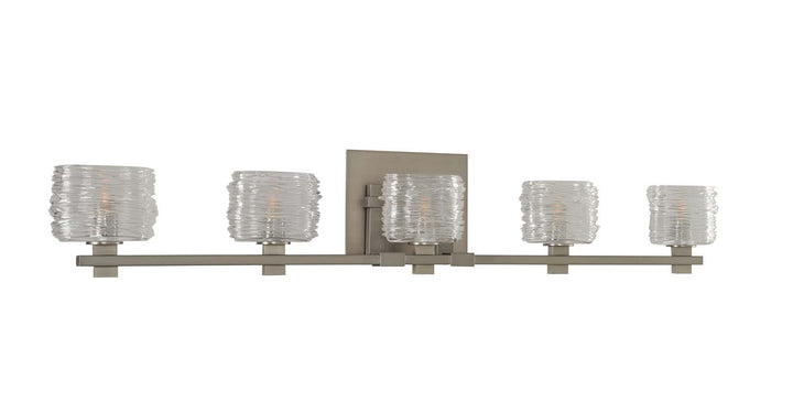 Kalco Clearwater 312135SN Bath Vanity Light 37 in. wide - Satin Nickel