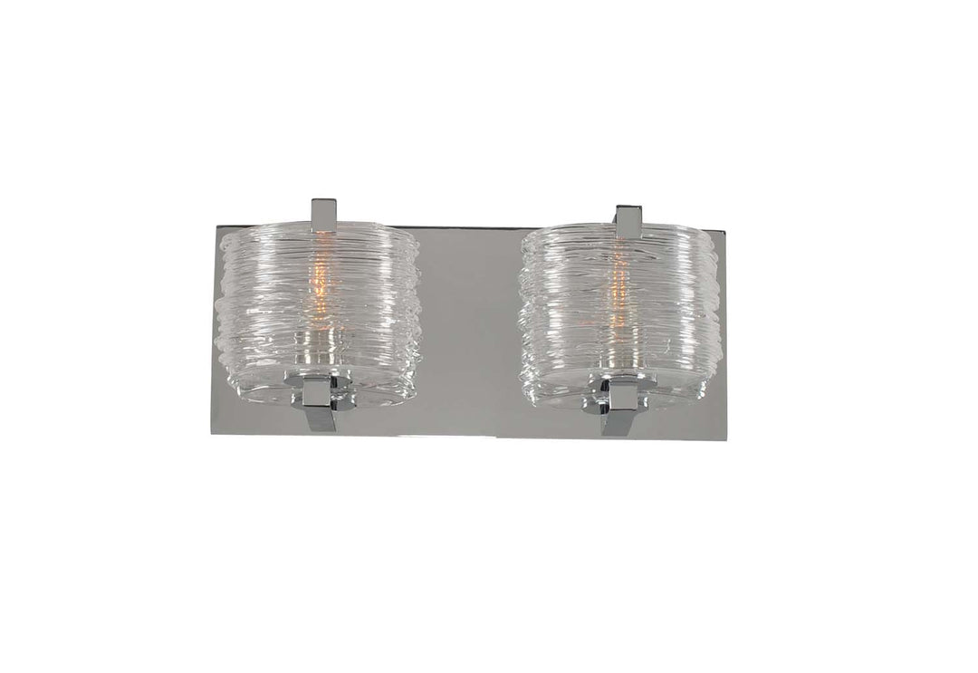 Kalco South Bay 313732CH Bath Vanity Light 12 in. wide - Chrome