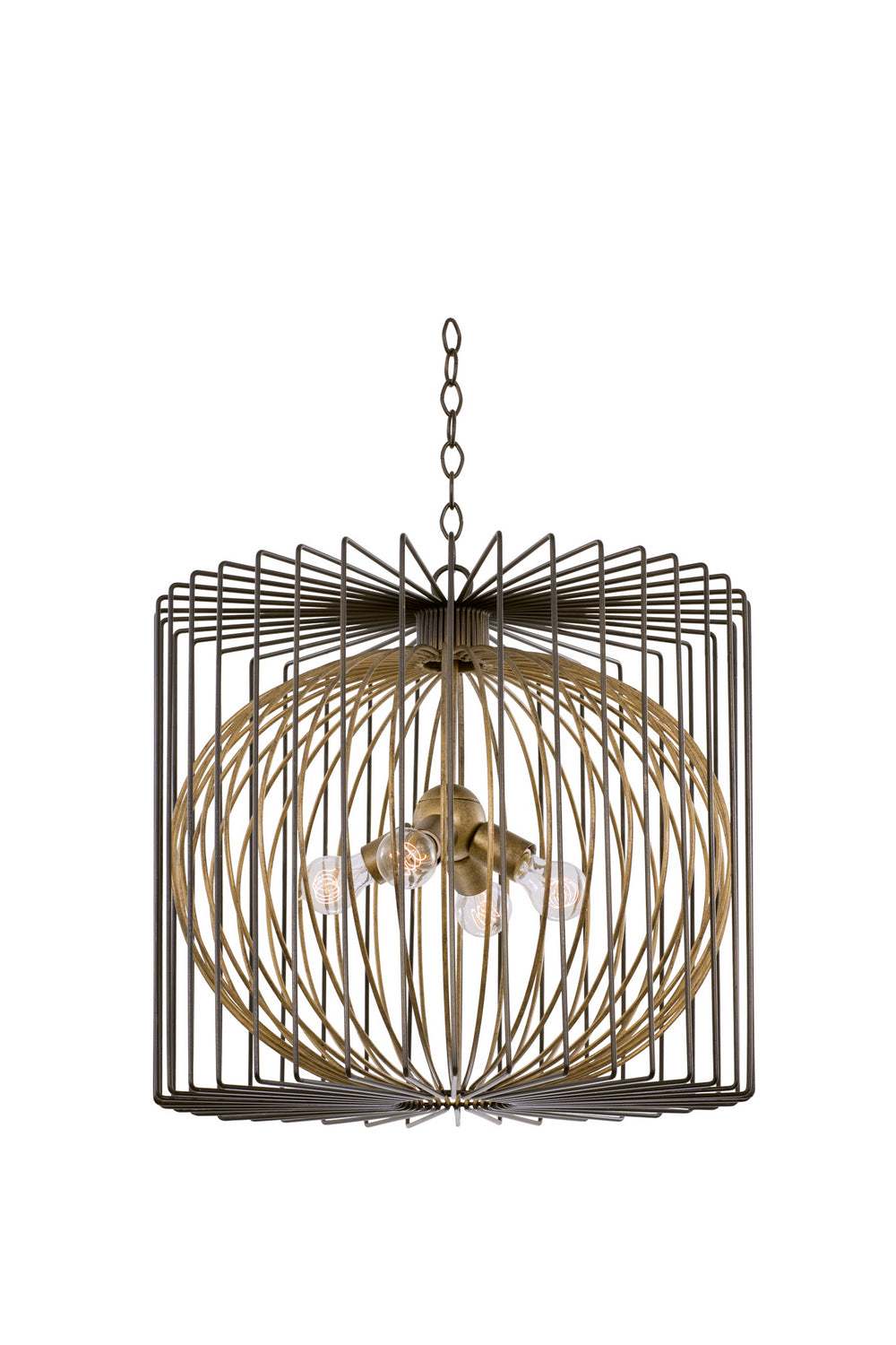 Kalco Metro III 502452BZG Pendant Light - Bronze Gold