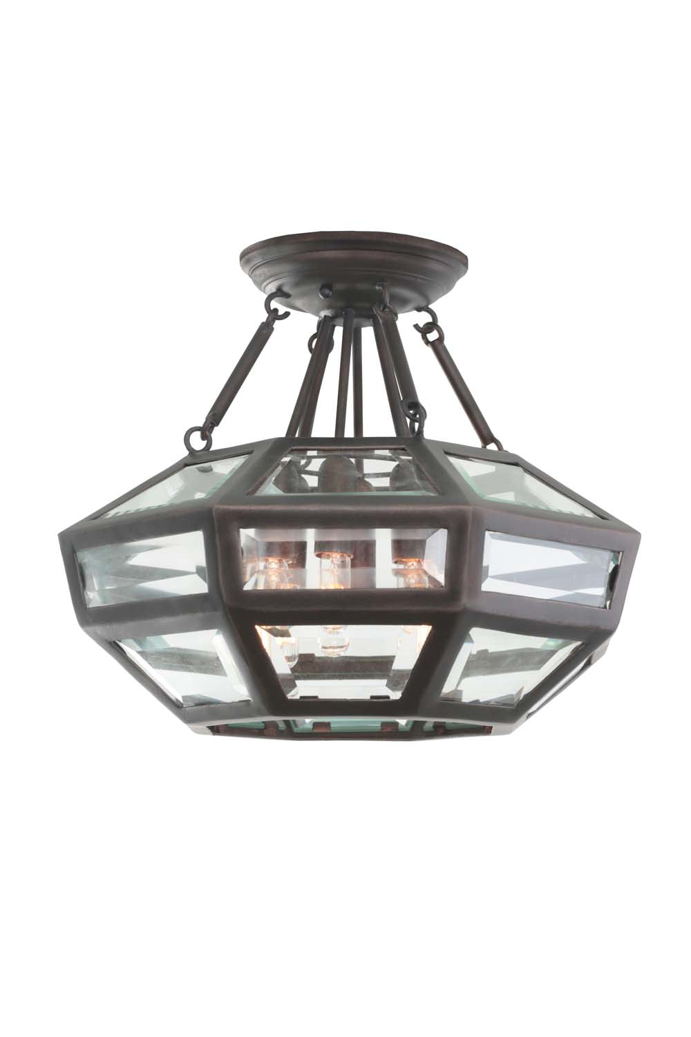 Kalco Pompano 503340HB Ceiling Light - Heirloom Bronze