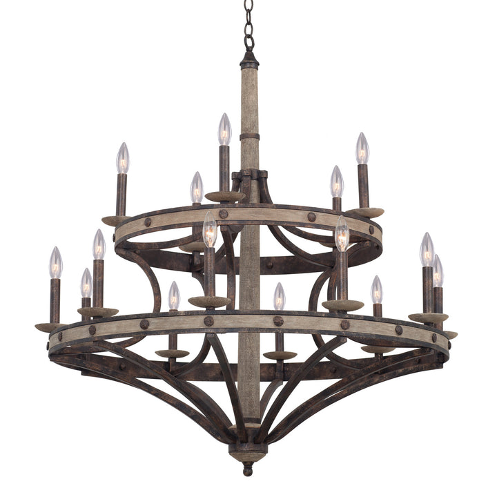 Kalco Coronado 7040FG Chandelier Light - Florence Gold