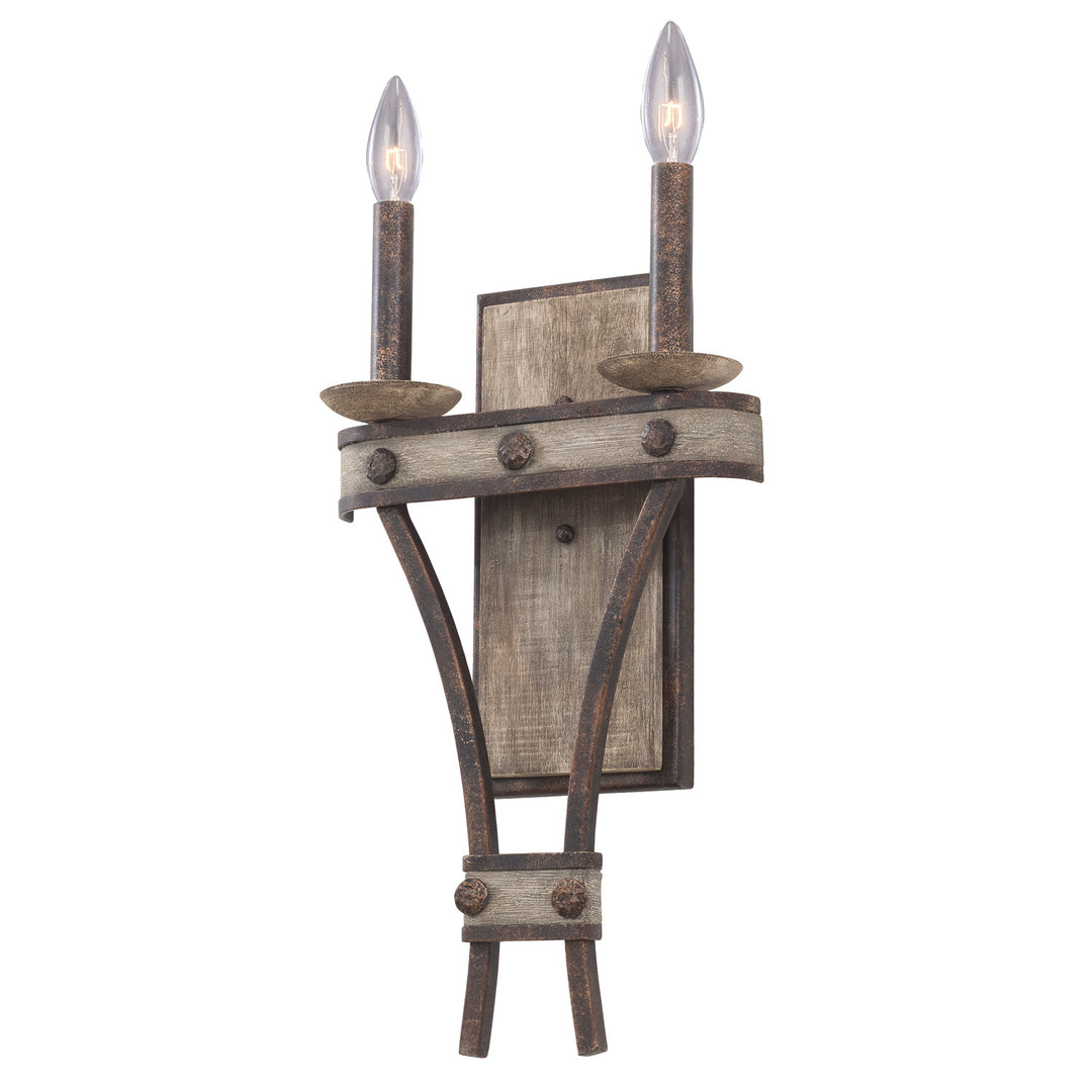 Kalco Coronado 7042FG Wall Sconce Light - Florence Gold