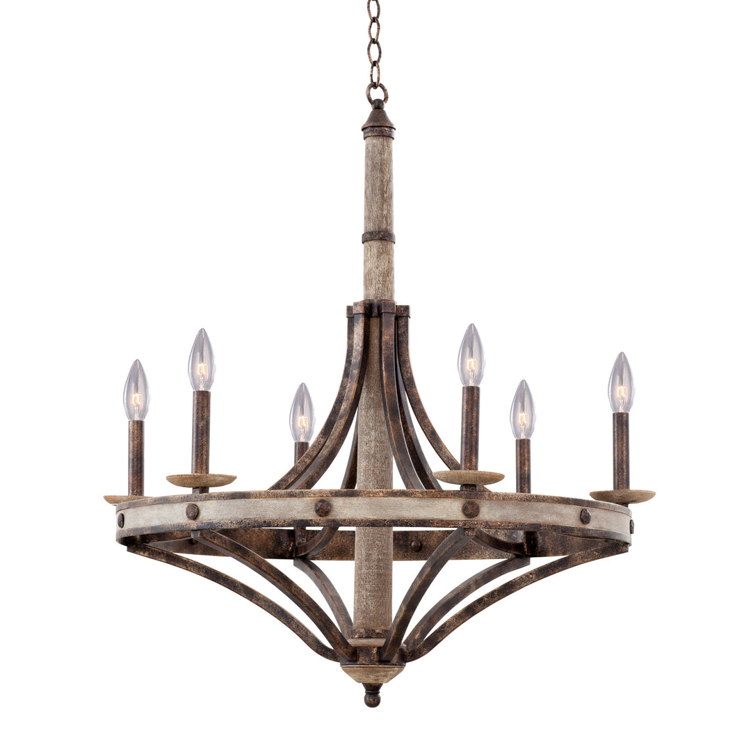 Kalco Coronado 7046FG Chandelier Light - Florence Gold