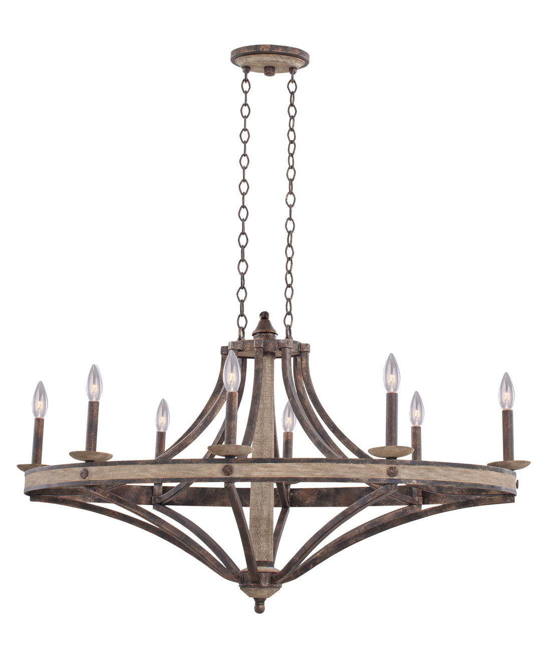 Kalco Coronado 7048FG Chandelier Light - Florence Gold
