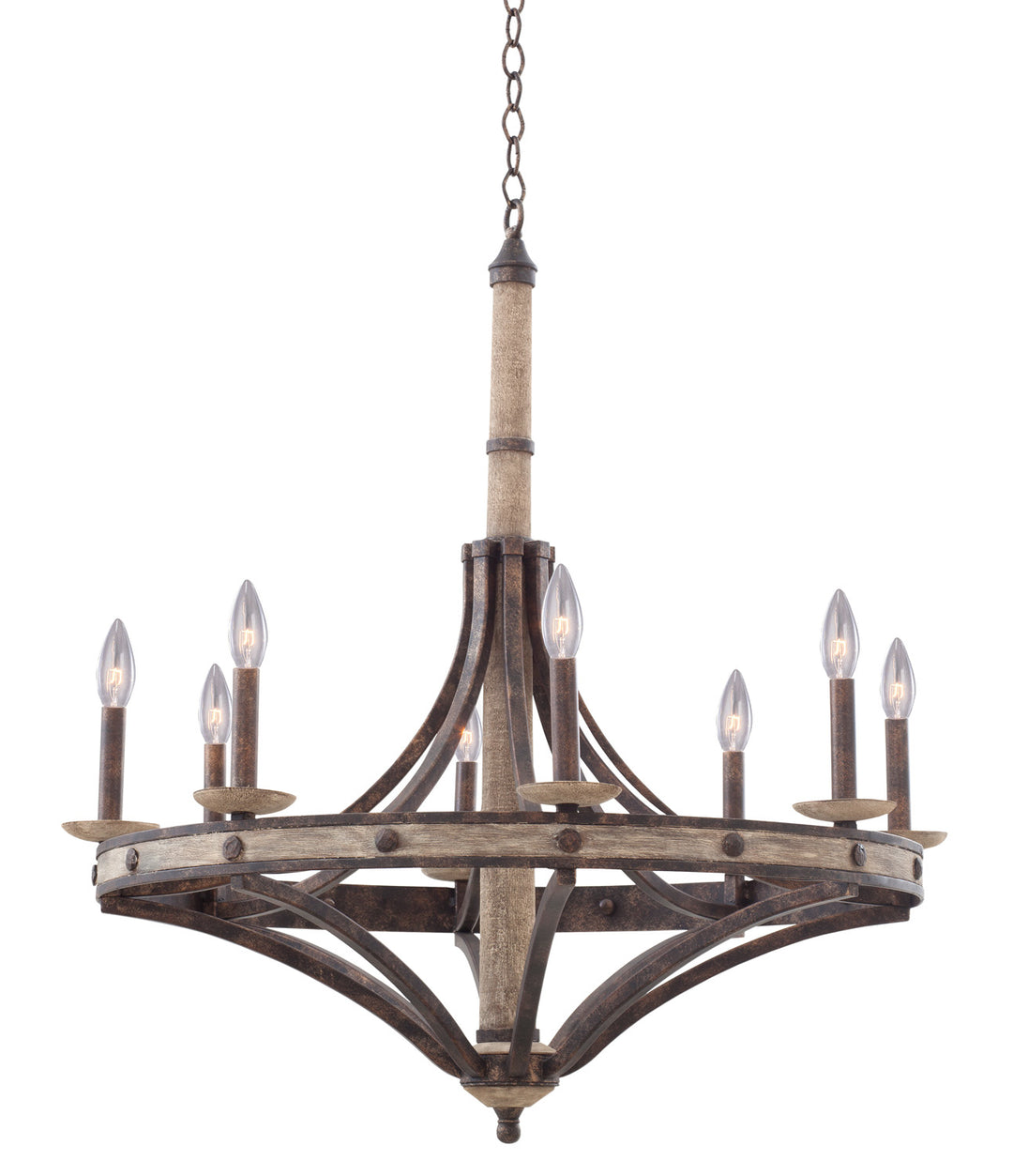 Kalco Coronado 7049FG Chandelier Light - Florence Gold