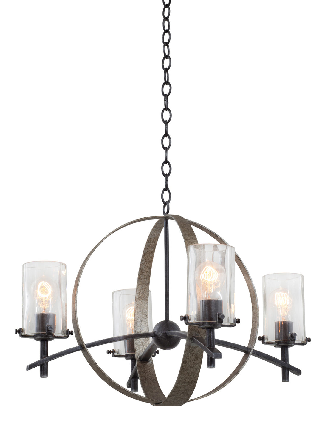 Kalco Irvine 7097VI Chandelier Light - Vintage Iron