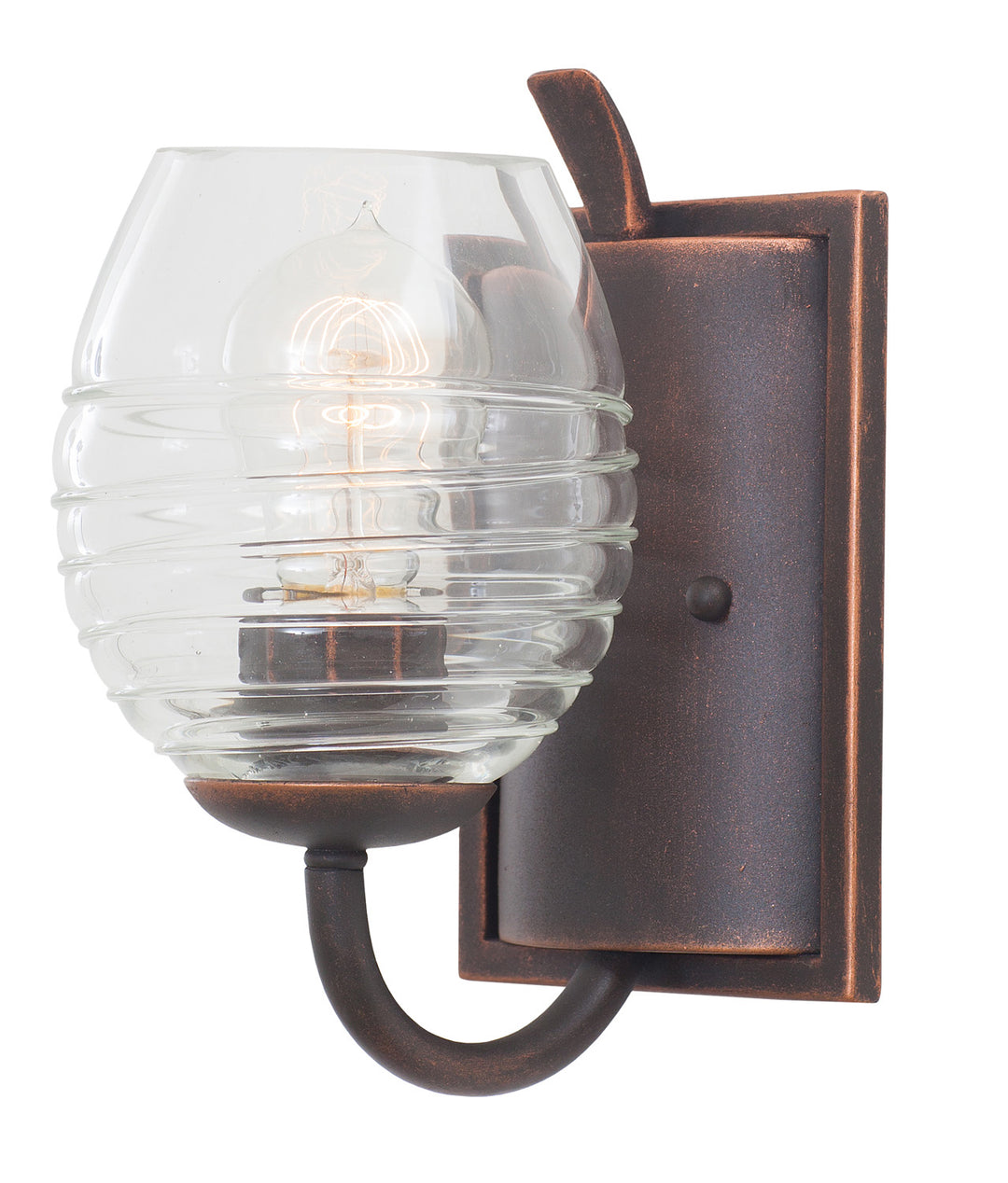 Kalco Seabrook 7351AC Wall Sconce Light - Antique Copper