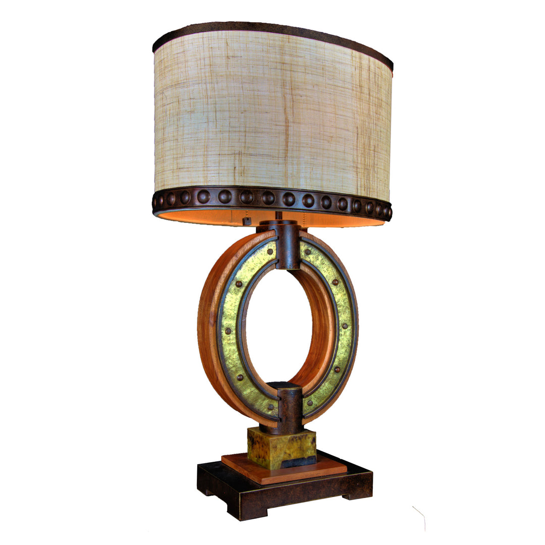 Kalco Lighting 895NI  Aspen Lamp Natural Iron