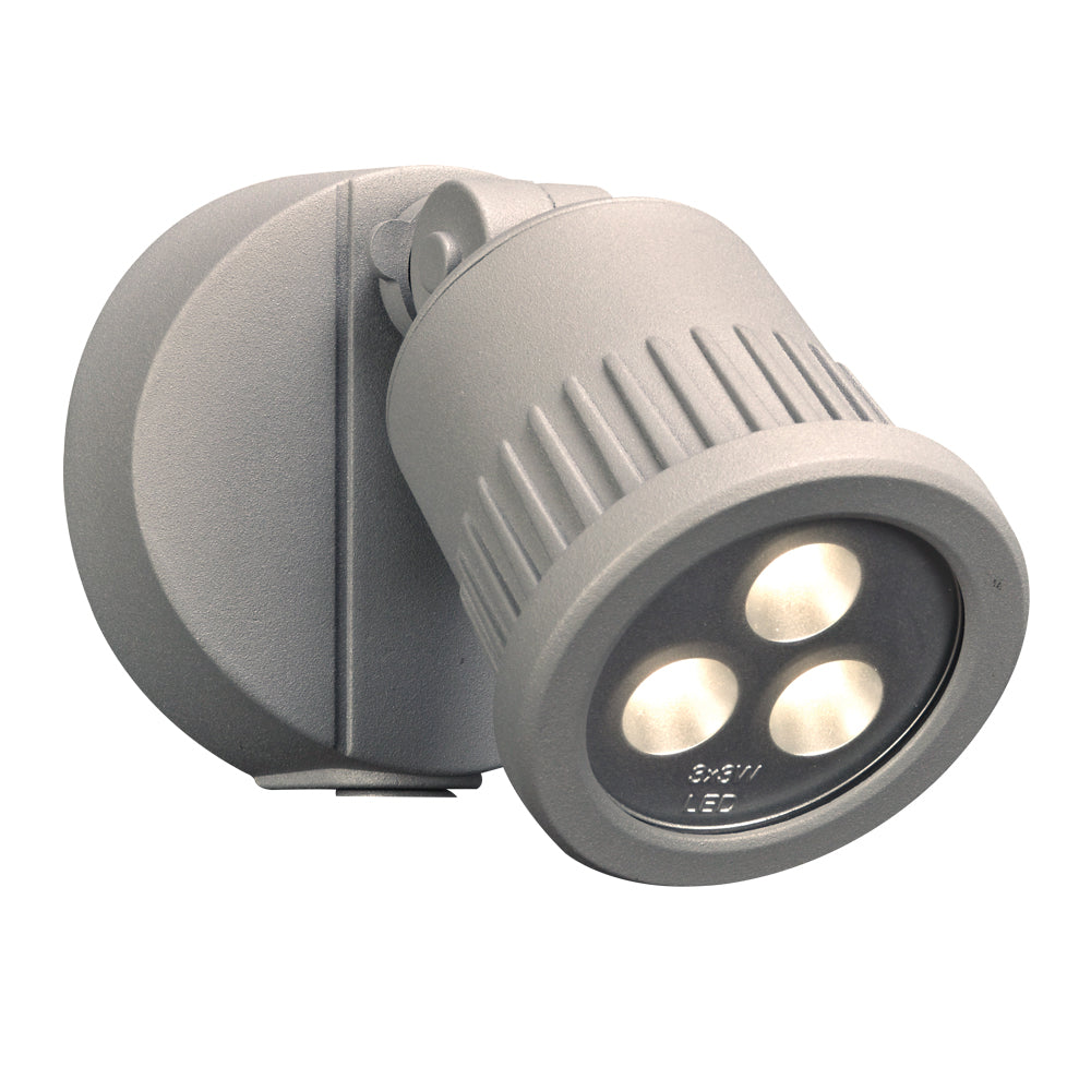 Plc Lighting 1763SL Ledra Led Outdoor Fixture Outdoor Pewter, Nickel, Silver