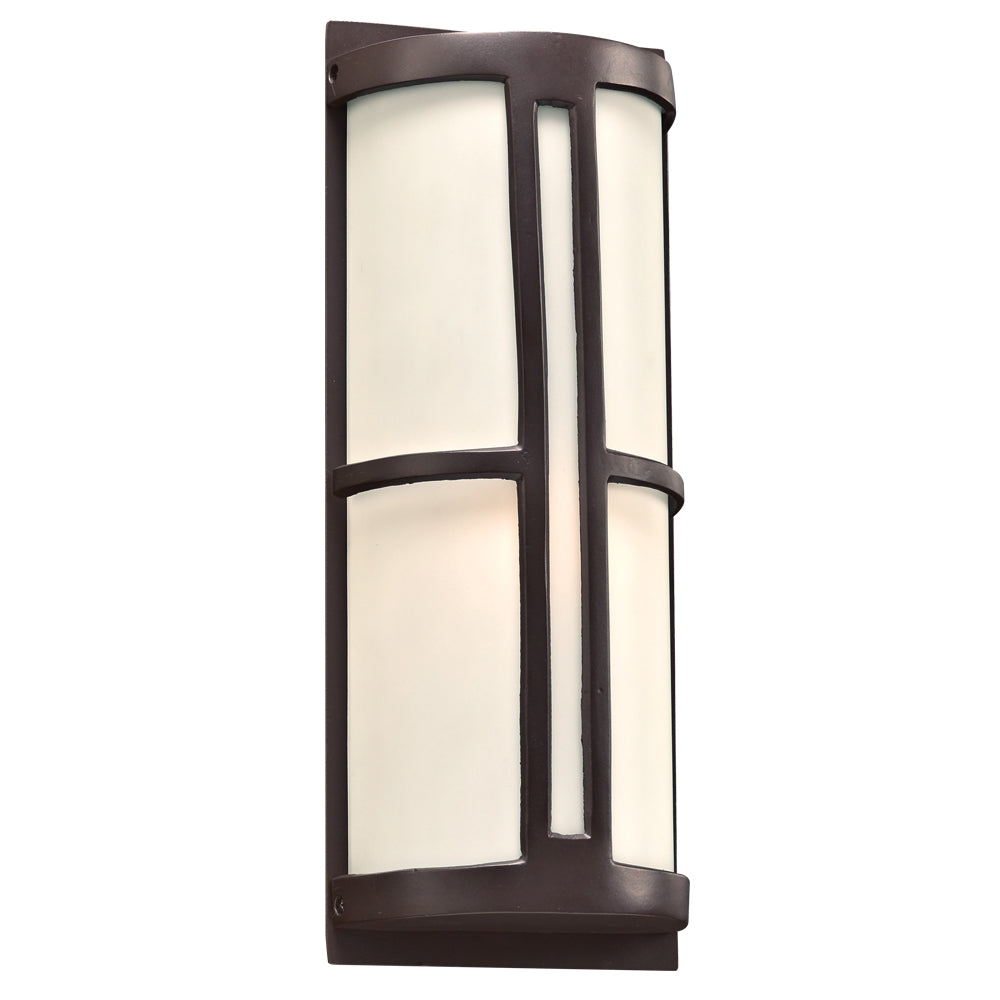 Plc Lighting 31736ORB Rox One Light Outdoor Fixture Outdoor Bronze / Dark