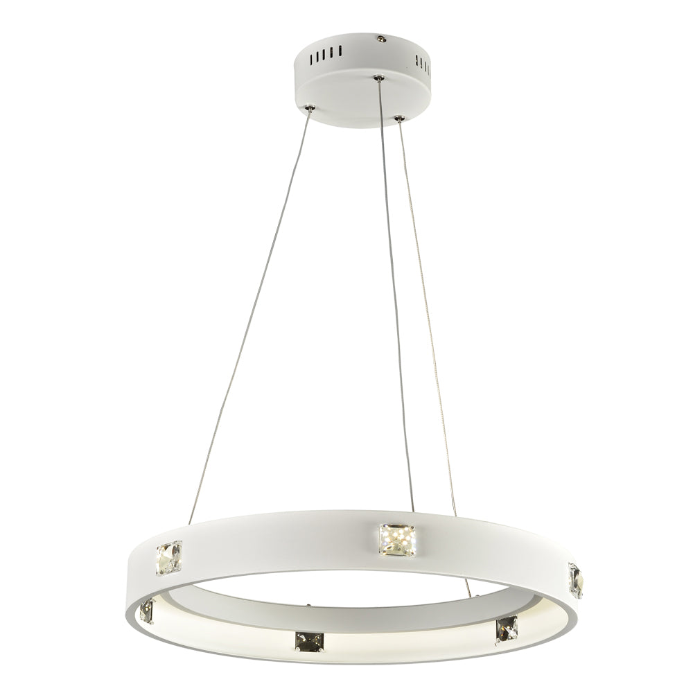 PLC Lumium 87824WH Pendant Light - White