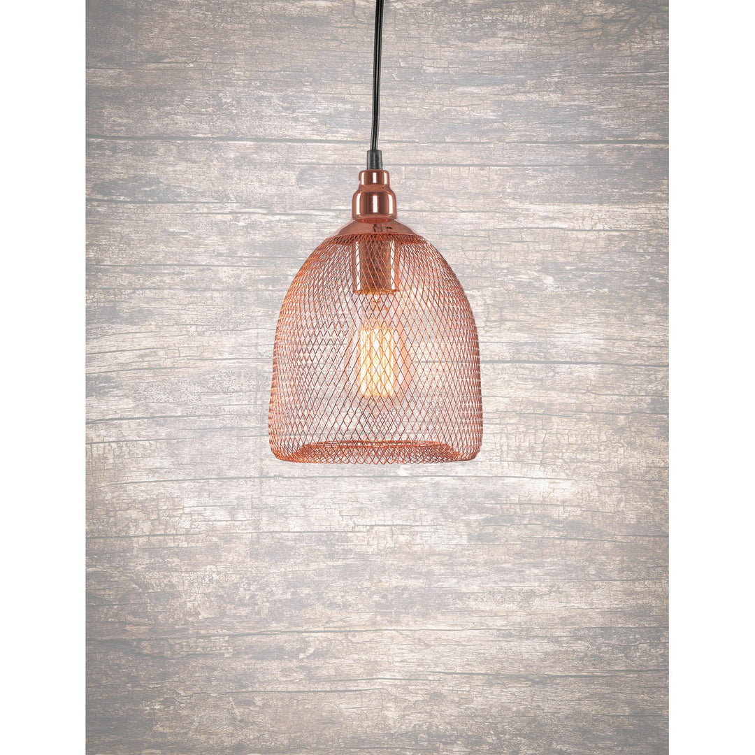 Toltec Plexus 1803-cp-at18 Pendant Light - Copper
